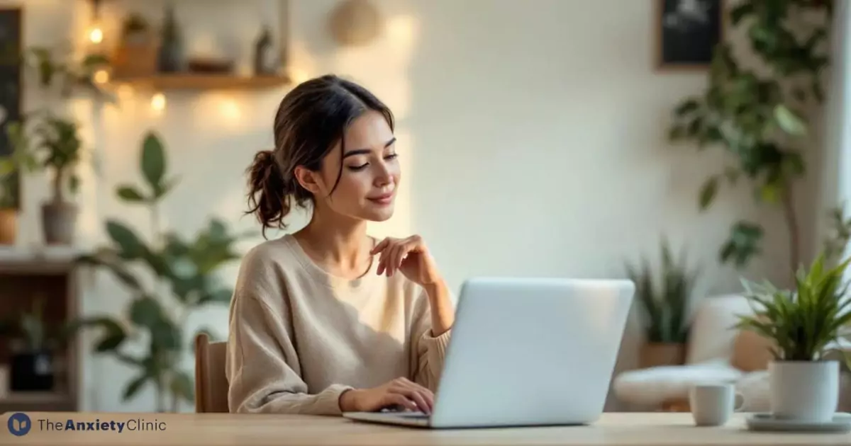 A person researching psychologists in Bondi Junction online