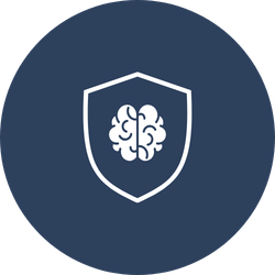 brain with shield