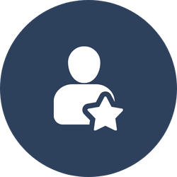person with star